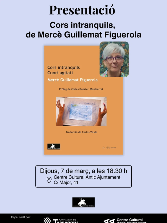 Presentació del poemari "Cors intranquils"