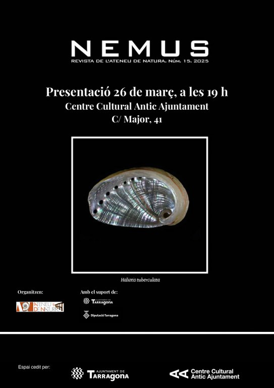 Presentació de la revista científica "Nemus"