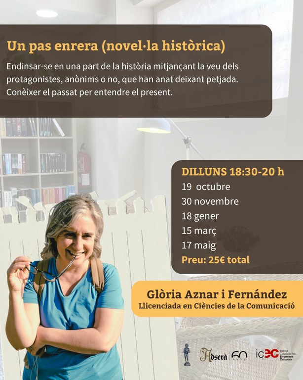 Club de lectura "Un pas enrere": Novel·la històrica