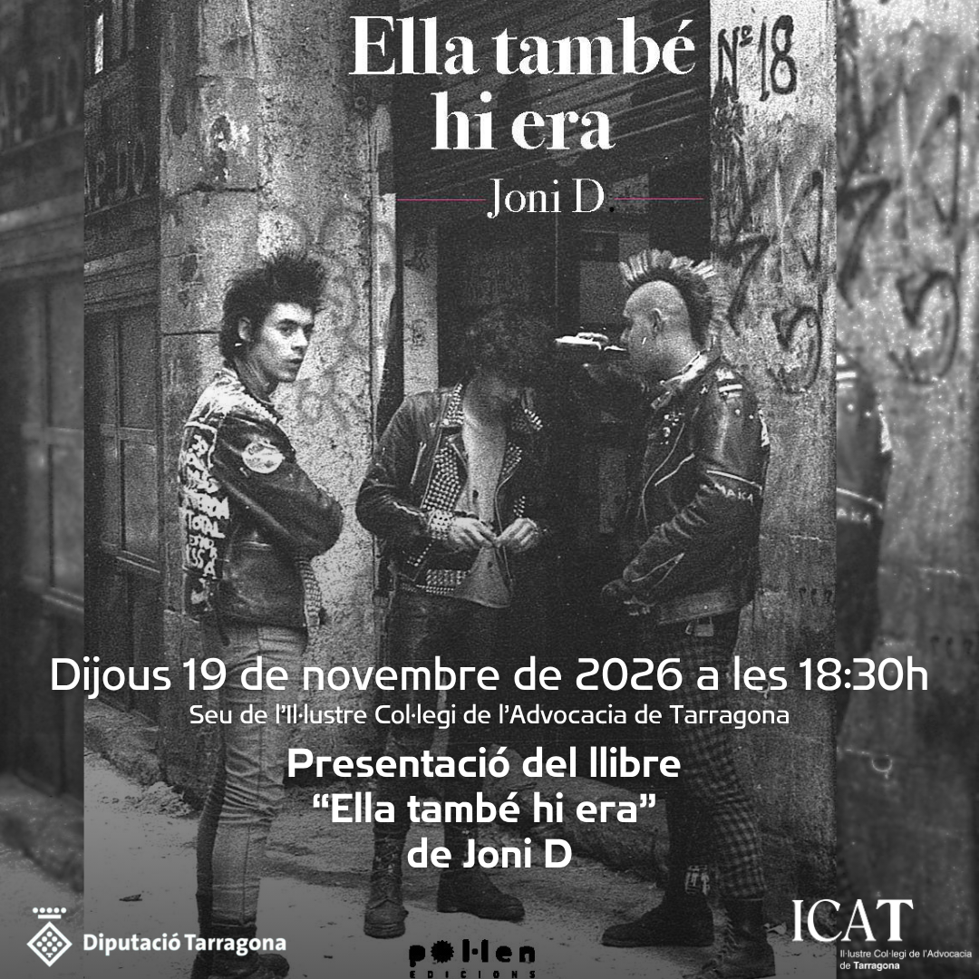 Presentació del llibre “Ella també hi era”, de Joni D