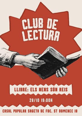 Club de lectura: "Els nens són reis"