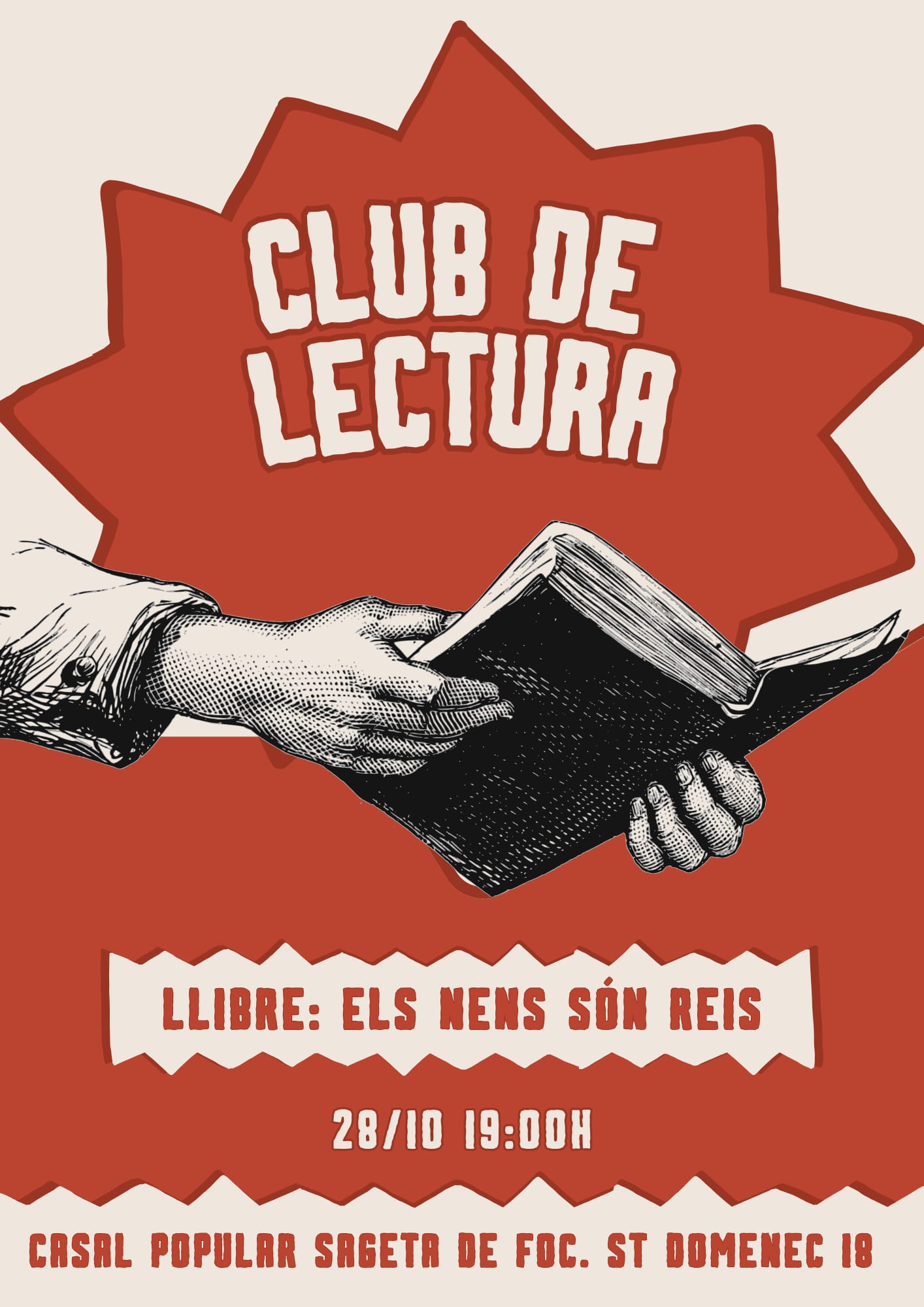 Club de lectura: "Els nens són reis"