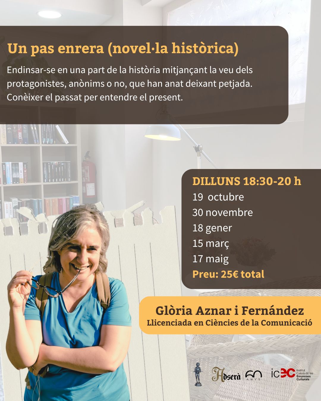 Club de lectura "Un pas enrere": Novel·la històrica