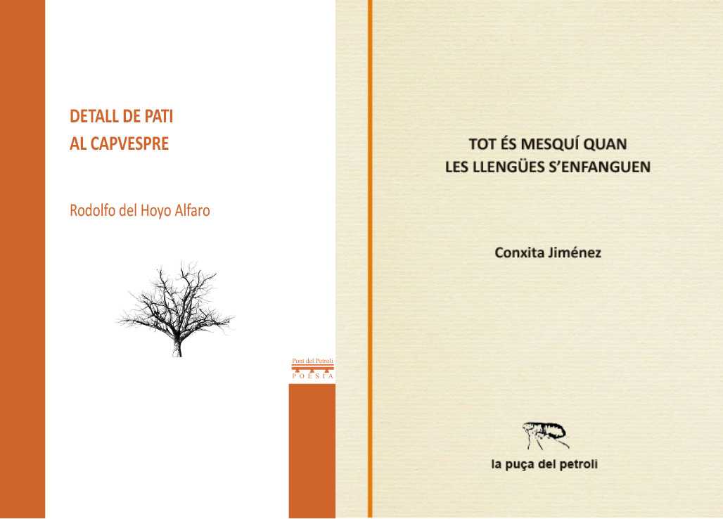 Presentació dels darrers llibres de Rodolfo del Hoyo Alfaro i Conxita Jiménez