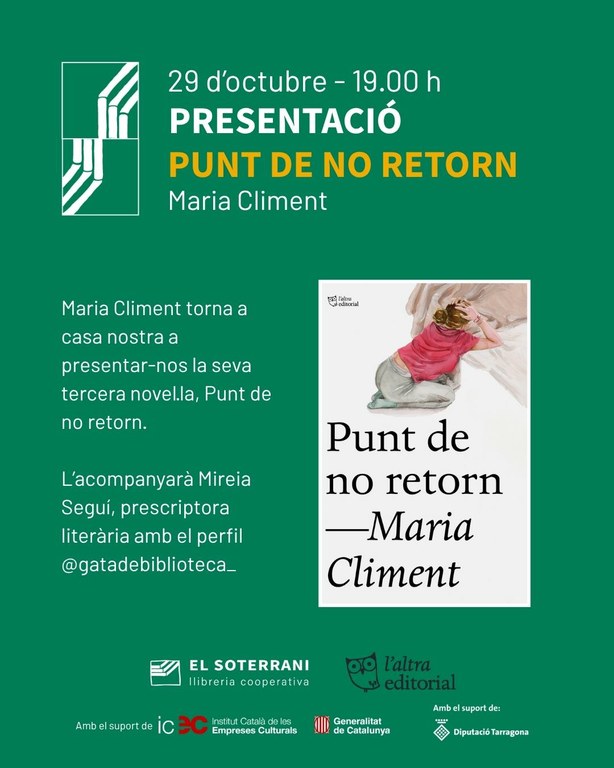 Punt de no retorn, by Maria Climent