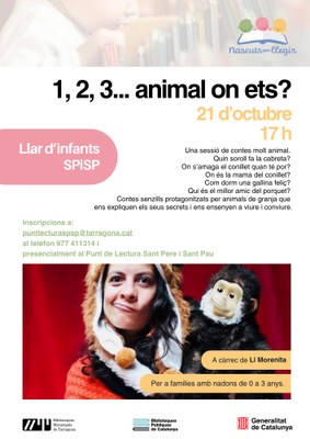 1, 2, 3... animal on ets?