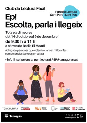 Club de Lectura Fàcil: "Ep! Escolta, parla i llegeix"