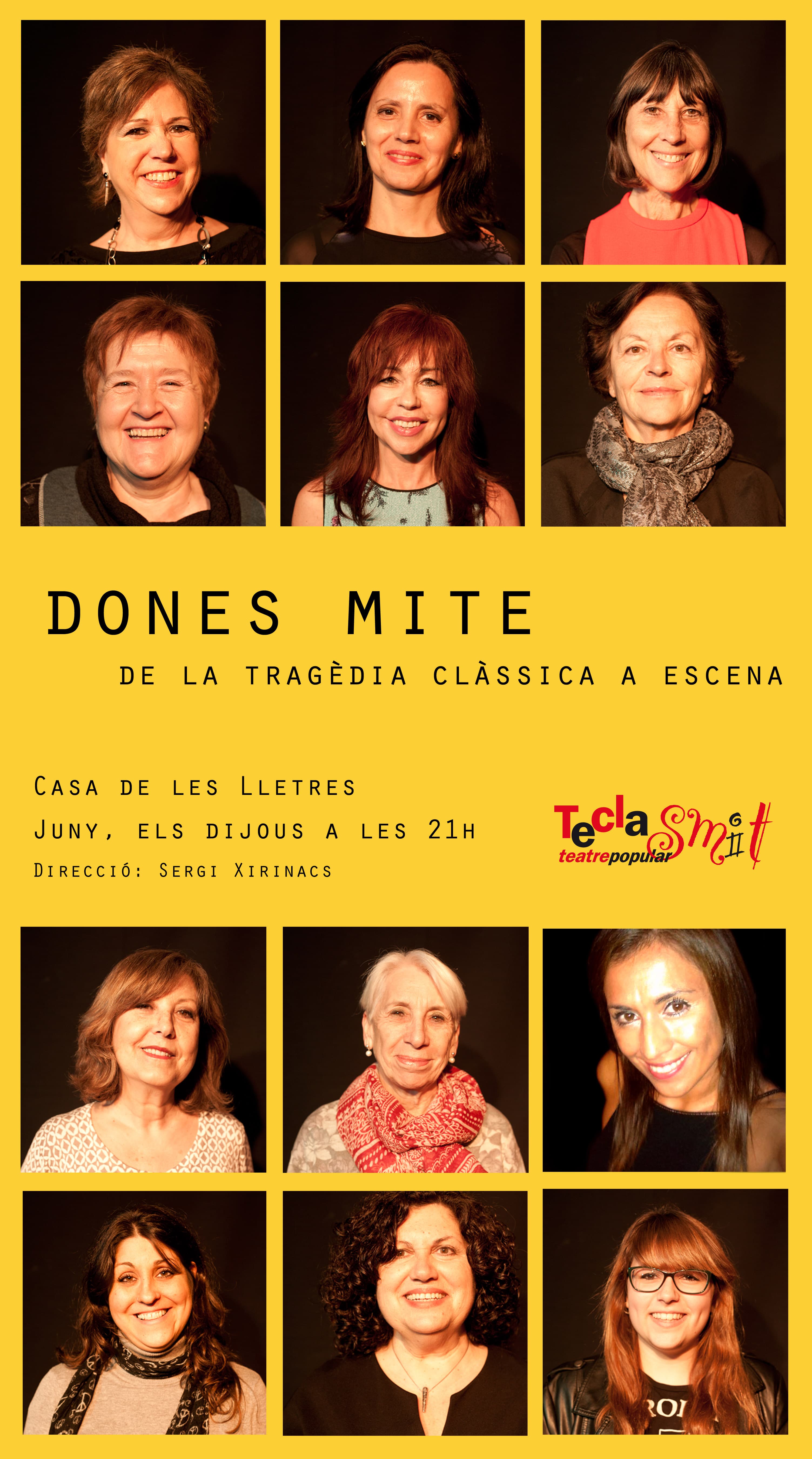 cartell Tecla Smit dones mite