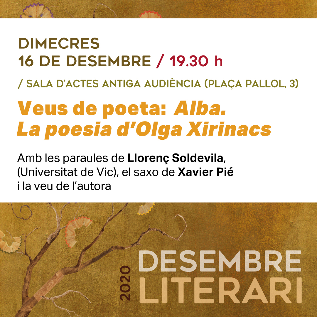 Olga Xirinacs desembre literari