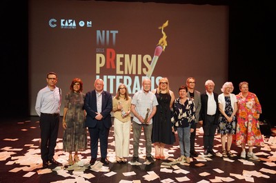 Foto guanyadors Premis Literaris 2024-25