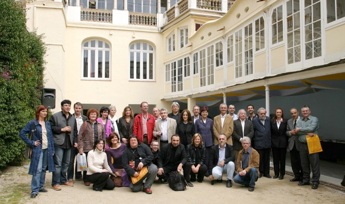 Recepció Magí Sunyer grup 2006  Montse Riera