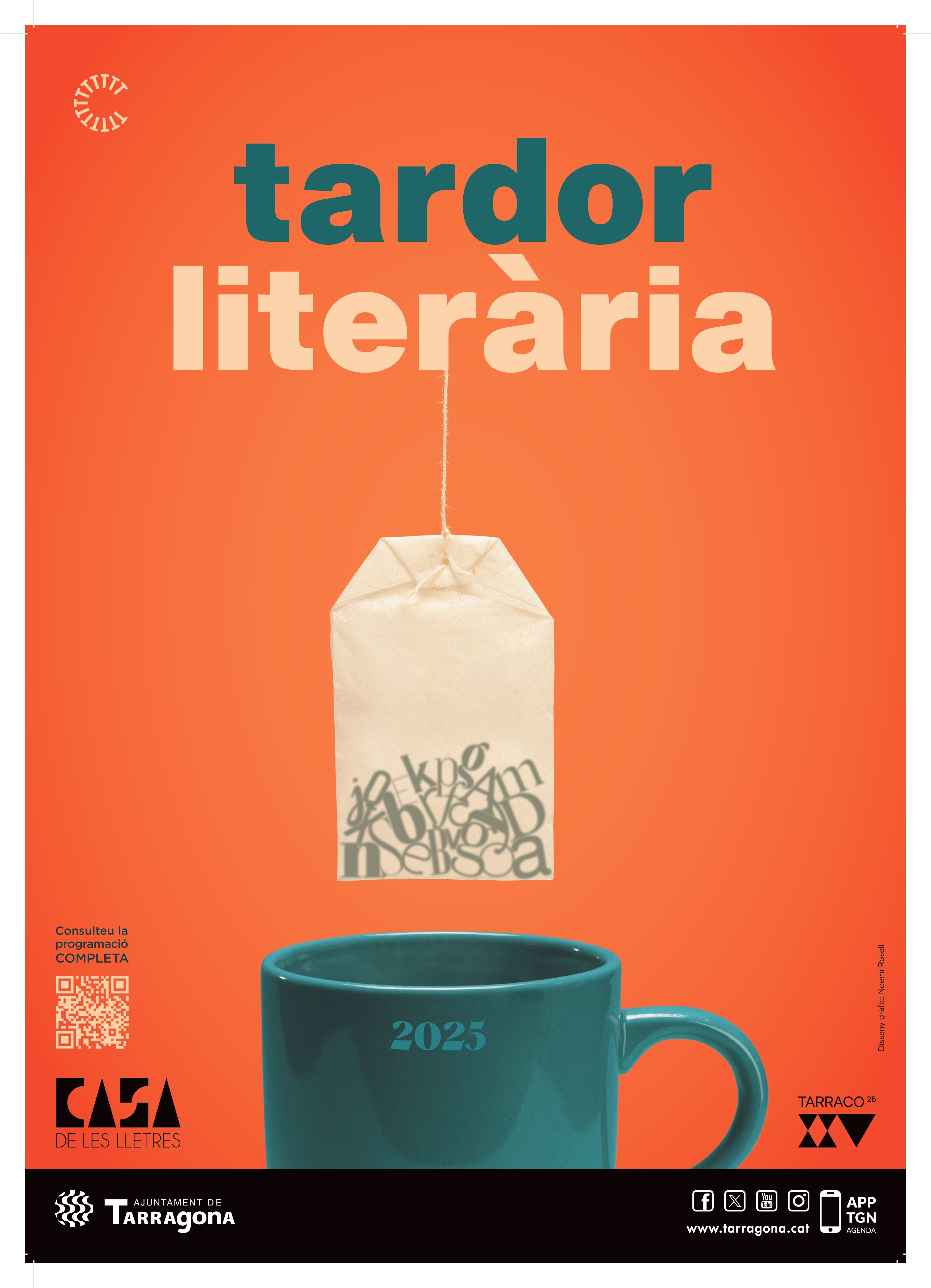 Cartell Tardor Literària 2025