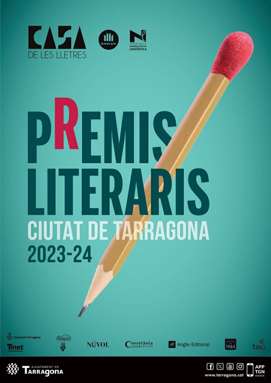 Oberta la convocatòria dels Premis Literaris Ciutat de Tarragona 2023-2024