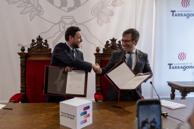 Tarragona s'adhereix al Pacte Nacional per la Llengua