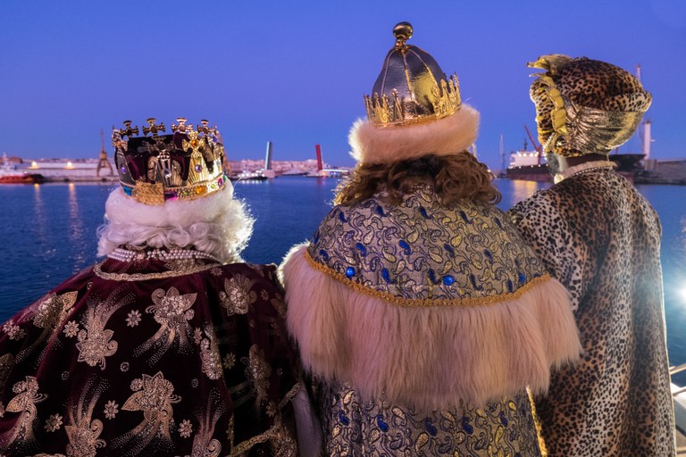 Ses Majestats els Reis d'Orient arribaran dijous a Tarragona per repartir regals per tota la ciutat