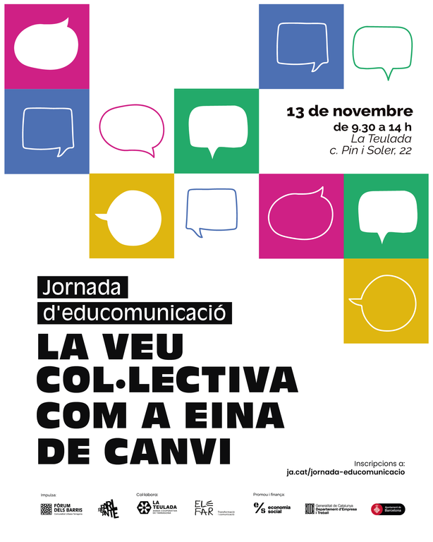 Jornada d’Educomunicació, la veu col·lectiva com a eina de canvi