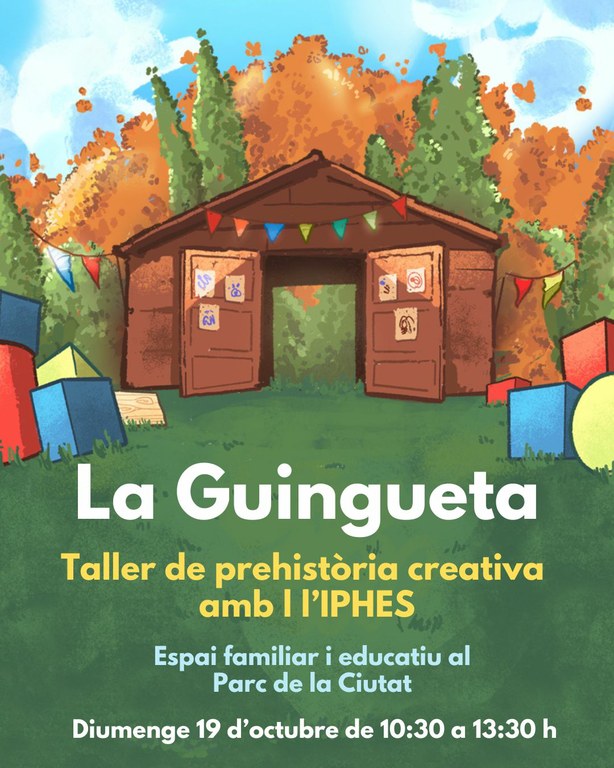 La Guingueta: Taller de prehistòria creativa amb la participació de l’Institut Català de Paleoecologia Humana i Evolució Social (IPHES)
