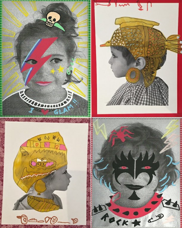 El Nadal dels Superpoders:  Taller de retrats nadalencs