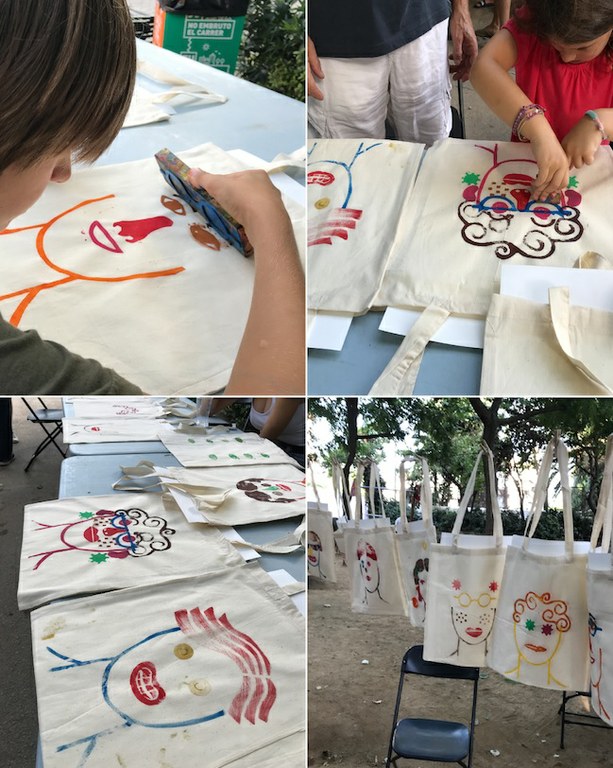 El Nadal dels Superpoders: Taller de totebags nadalenques