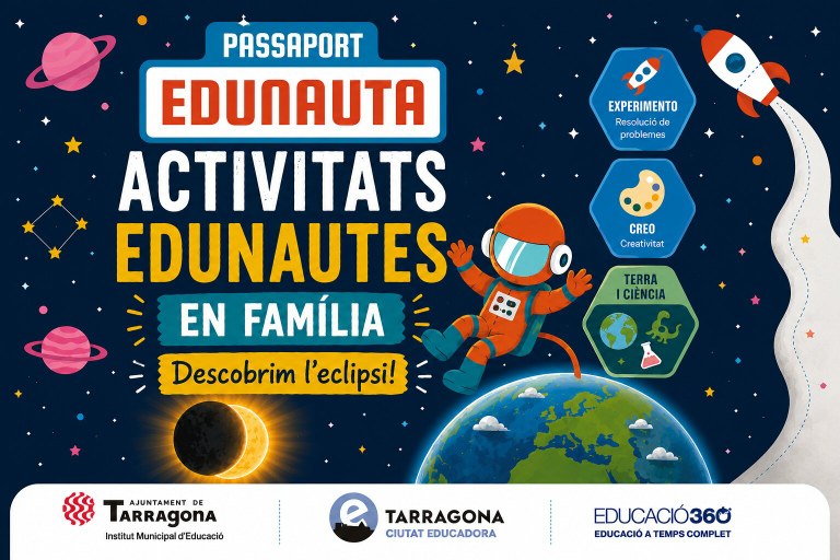 Activitats Edunauta en família: Descobrim l'eclipsi!