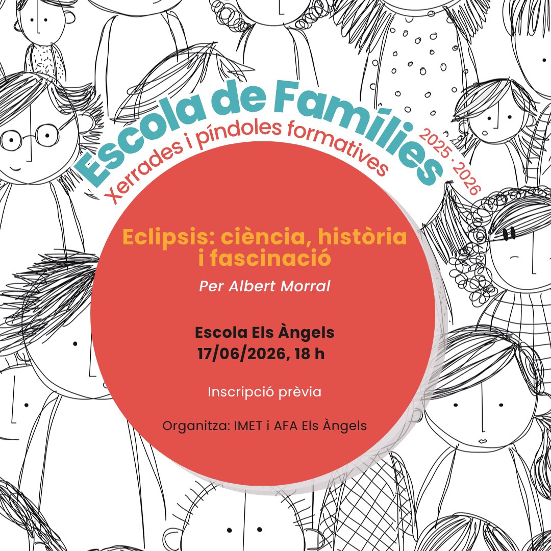 Escola de Famílies: "Eclipsis: ciència, història i fascinació"