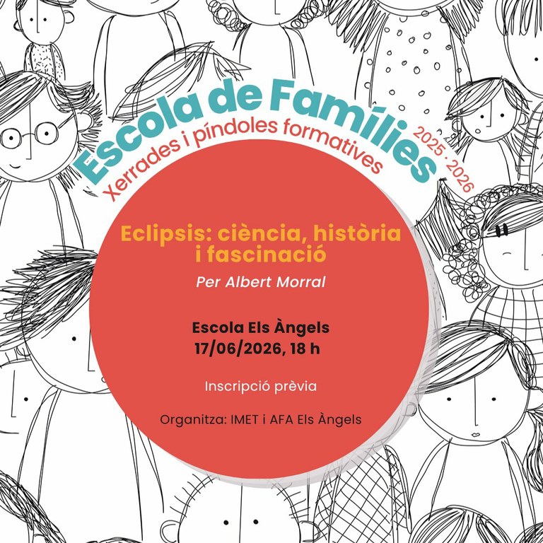 Escola de Famílies: "Eclipsis: ciència, història i fascinació"