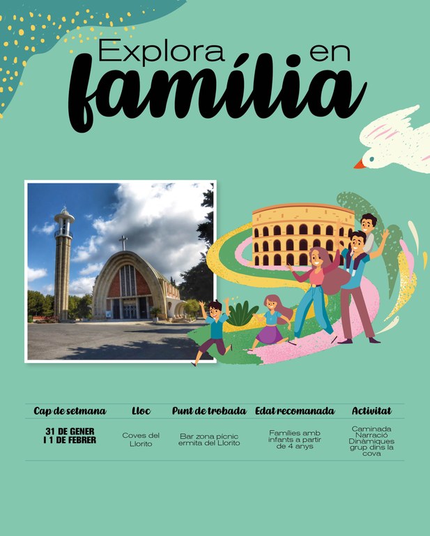 Explora en família - Coves del Llorito