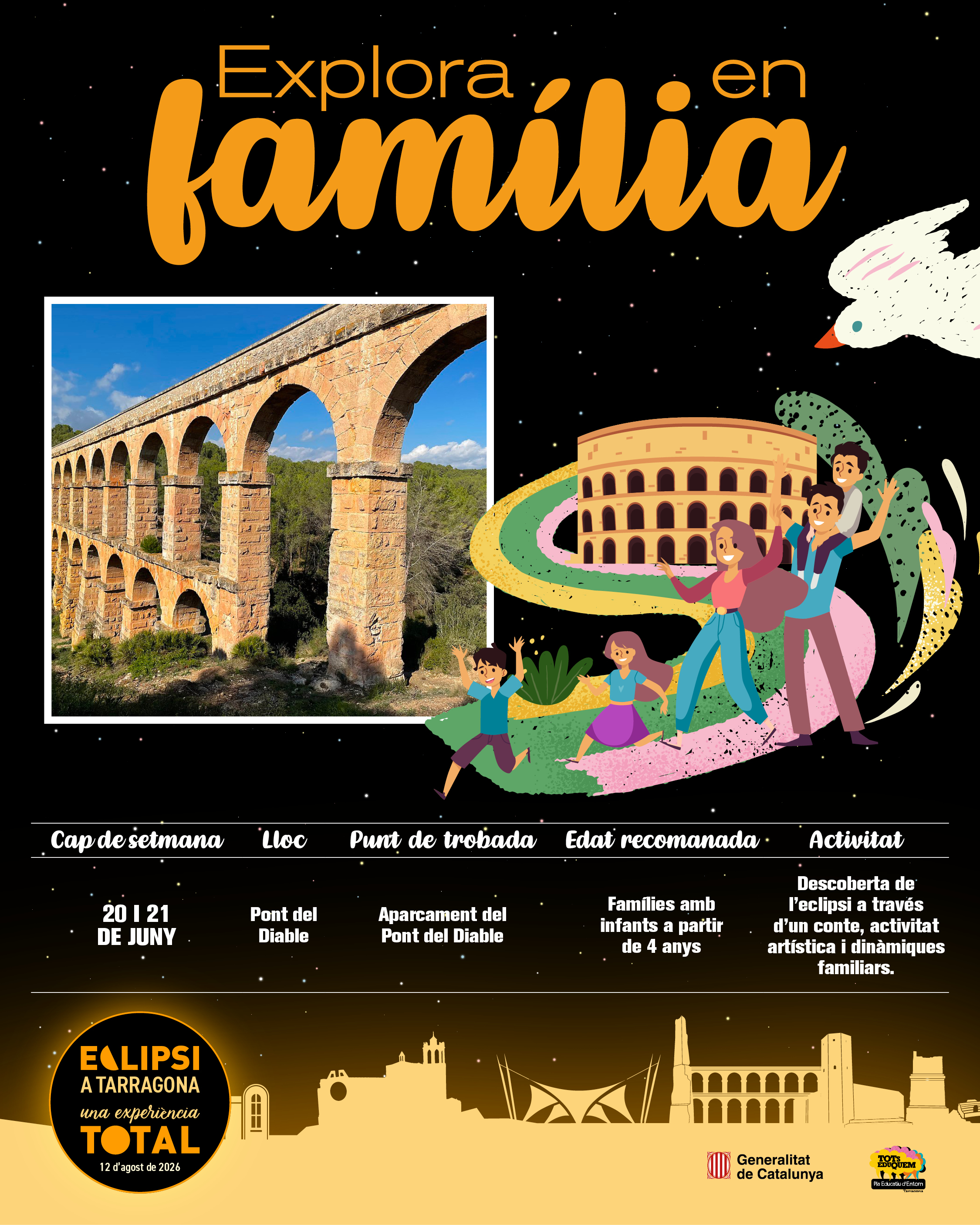 [CANVI DE DATA] Explora en família - Descobrim els eclipsis