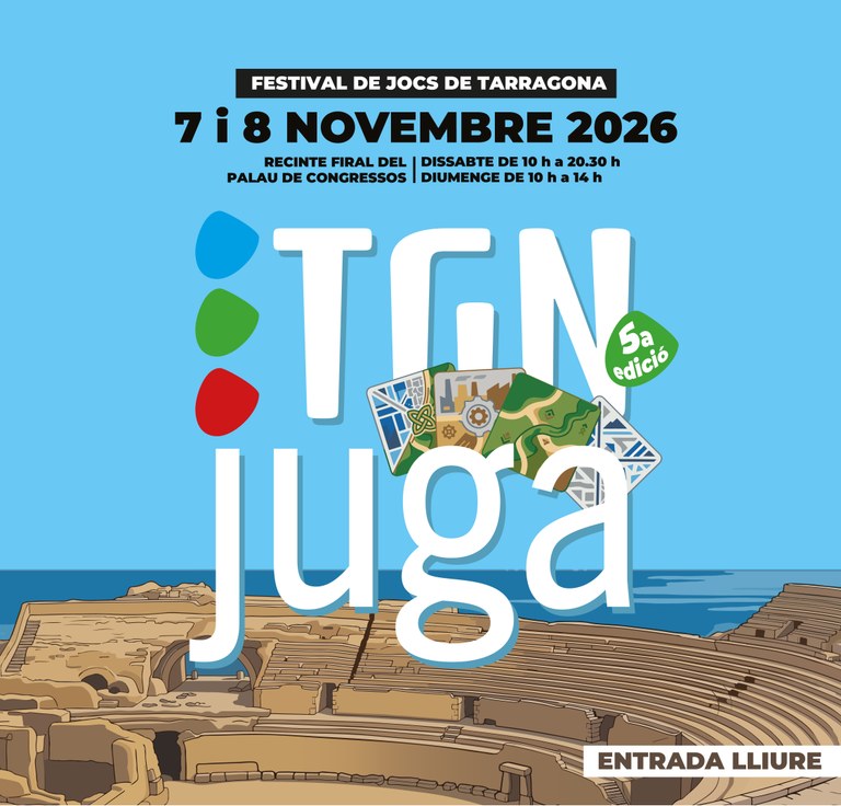 5a edició de TGN Juga. Festival de Jocs de Taula de Tarragona