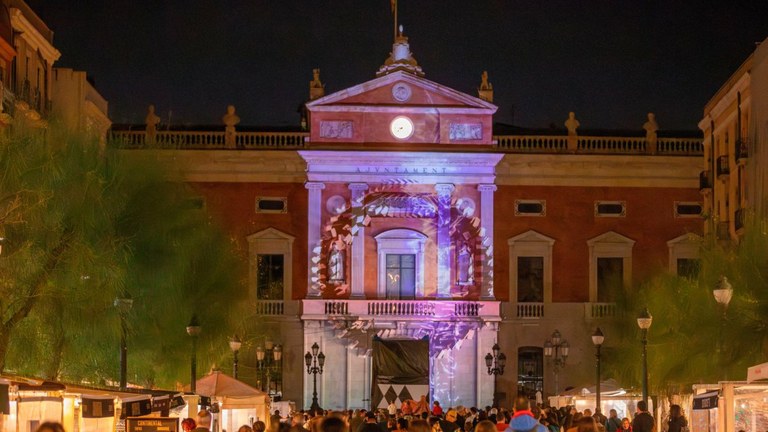 Videomapping col·lectiu: Ciutat diversa i inclusiva