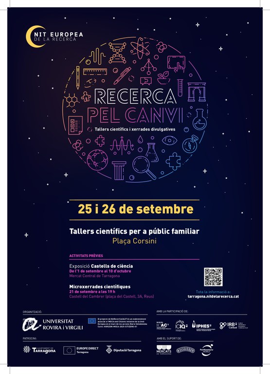 Nit Europea de la Recerca | Fira de Tallers Científics