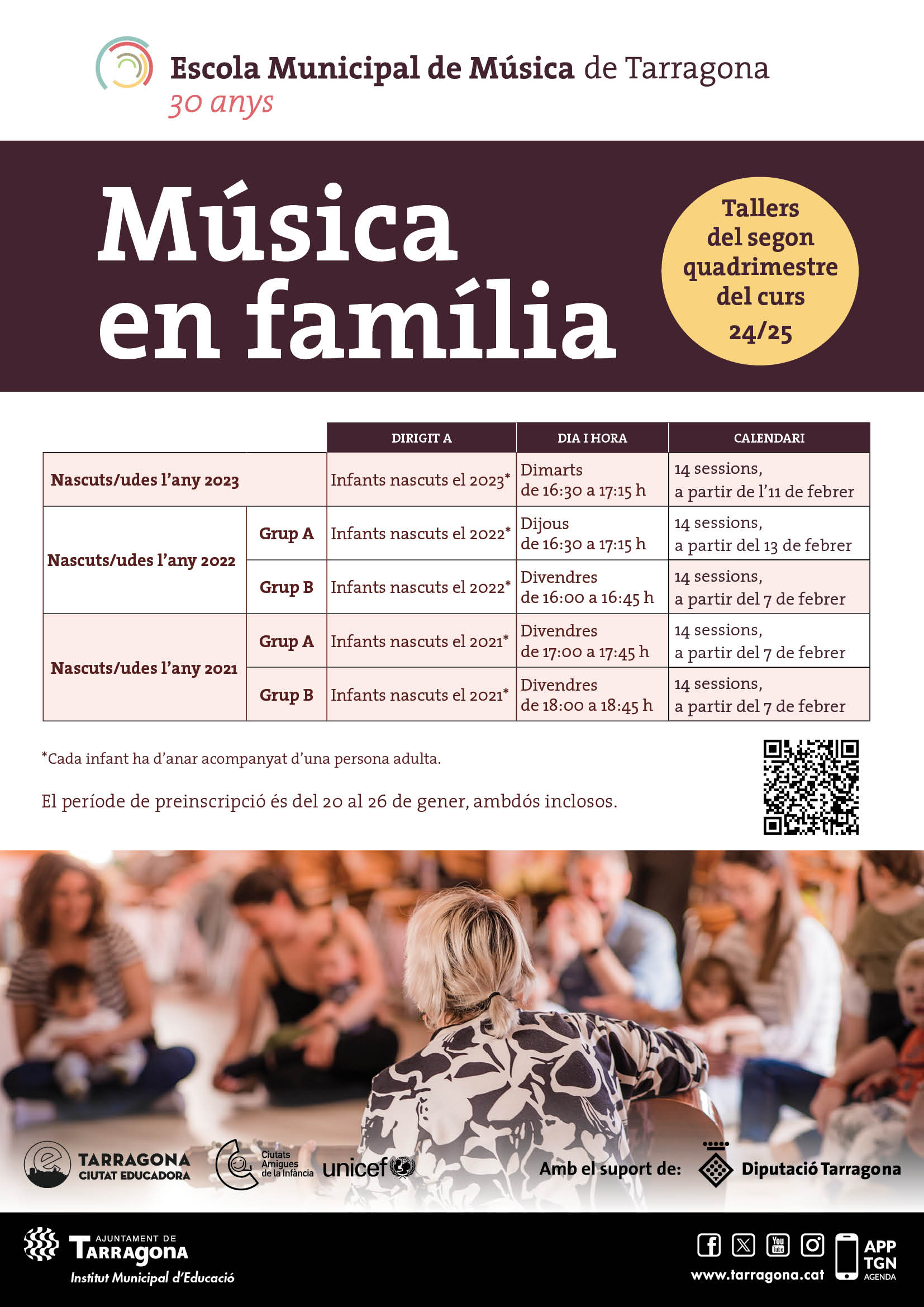 Cartell 2n quadrimestre curs 24-25