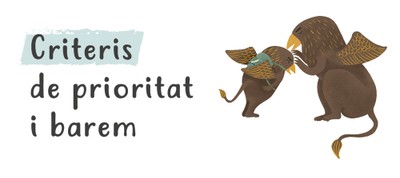 Criteris de prioritat i barem