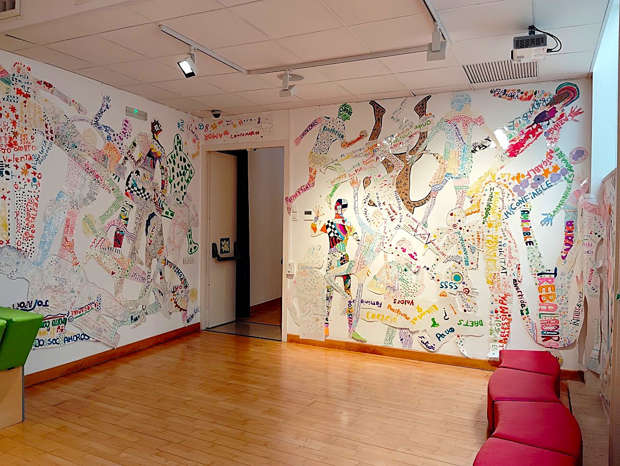 Grafismes i mesures humanes, inspirada en l’artista contemporània Maider López 3