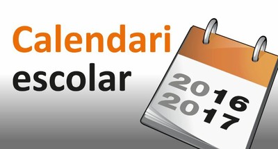 Calendari escolar 2016-2017