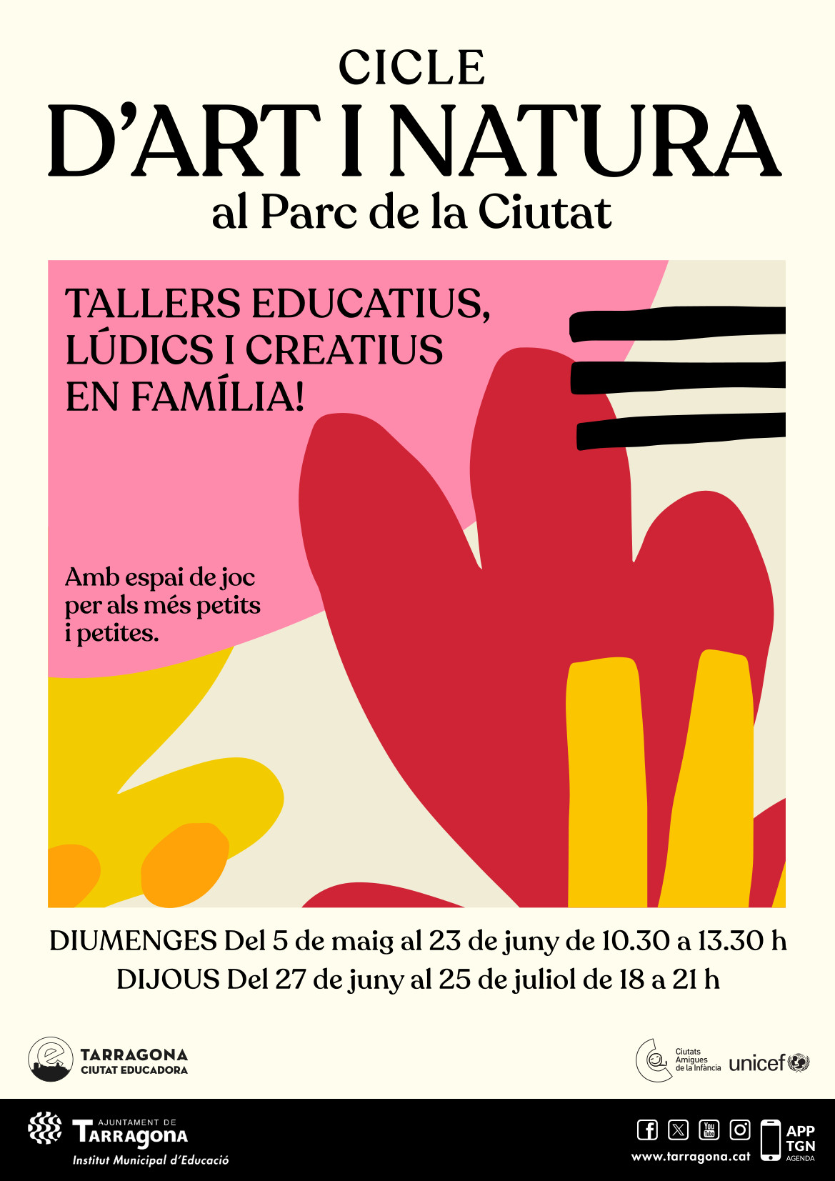 Cartell Art i Natura (Guingueta 2024)