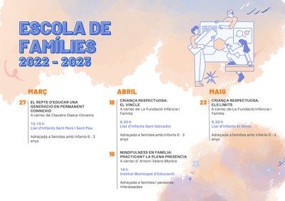 Escola de famílies 2023 programa