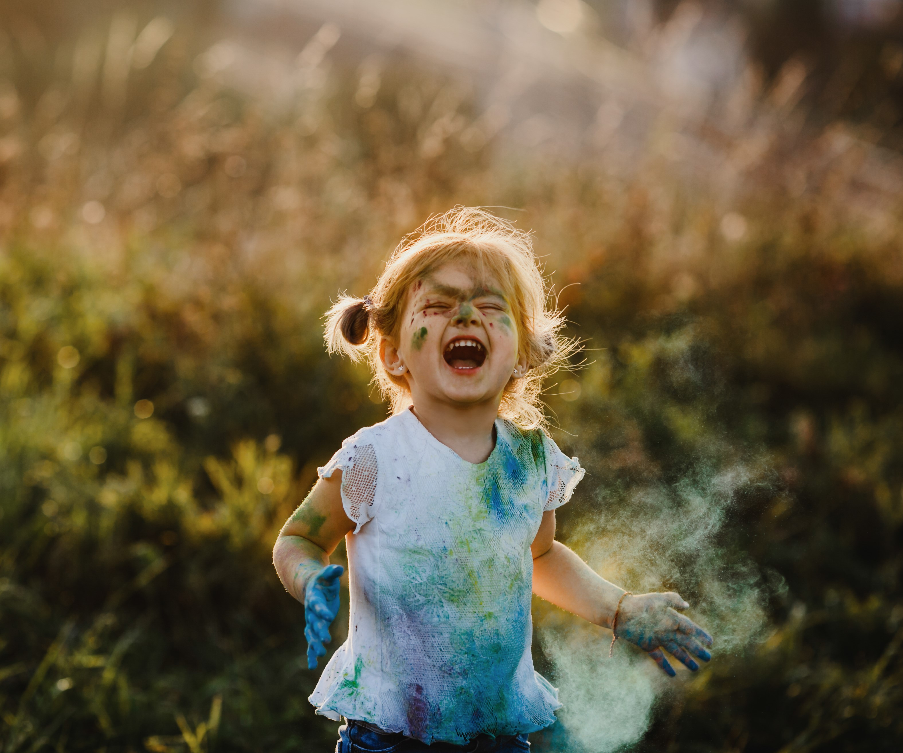 Taller d'art - nena gaudint de la pintura