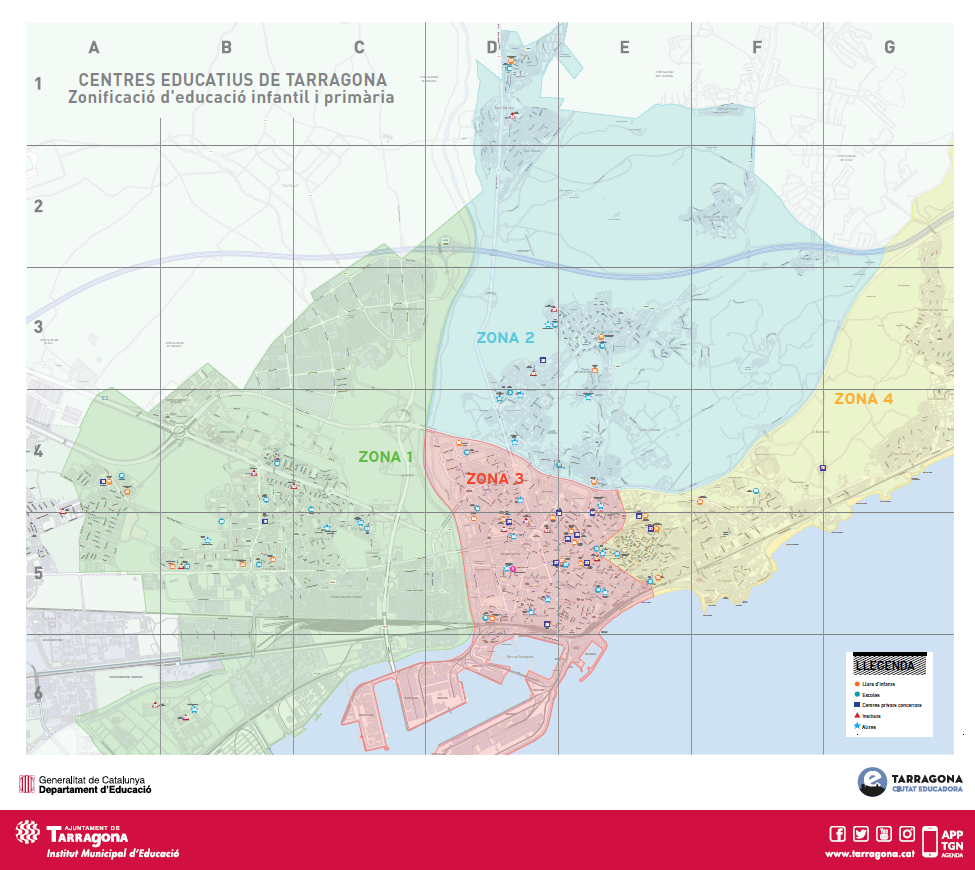 Plànol zonificació 2022