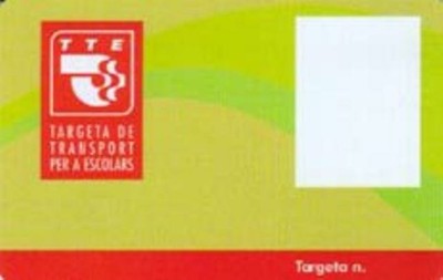 Targeta transport escolar