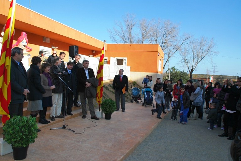 Inauguració de les obres de remodelació de la llar d'infants municipal de Bonavista