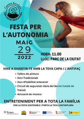 Diumenge torna la Festa per l'Autonomia a Tarragona