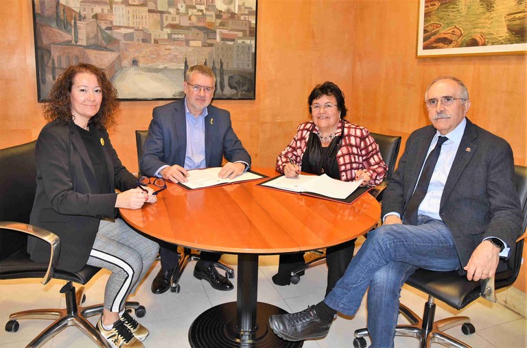 L’Ajuntament de Tarragona i la URV signen un conveni per a la cessió temporal d'espais de l’Escola Tècnica Superior d’Arquitectura