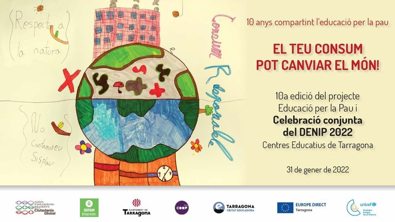 L'Ajuntament de Tarragona celebra el Dia Escolar de la No Violència i la Pau