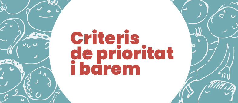 Criteris de prioritat i barem