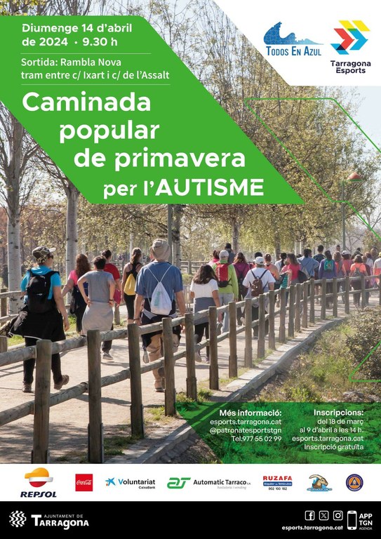 Caminada popular de primavera per l'autisme 2024