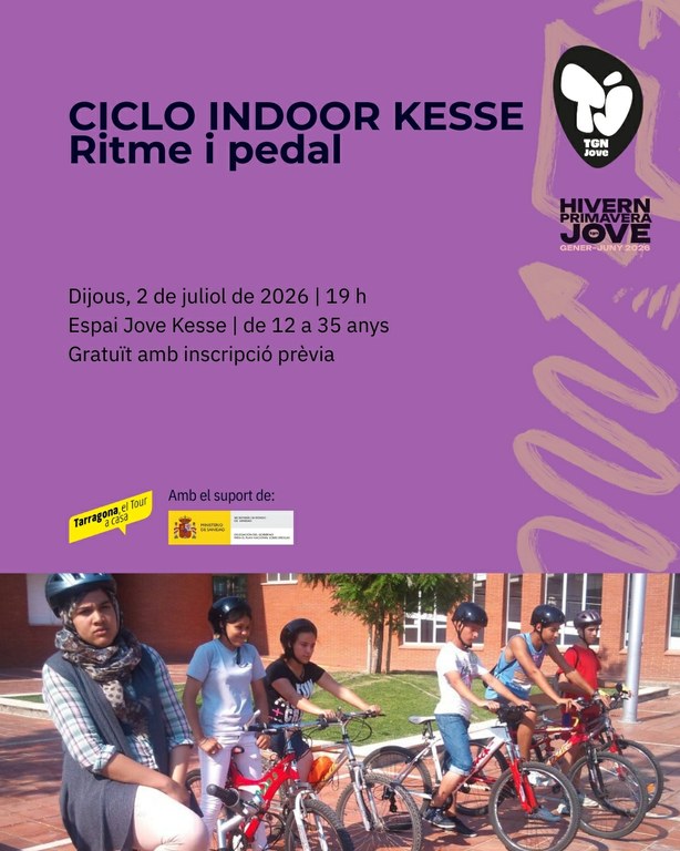Cicle Indoor Kesse. Ritme i pedal