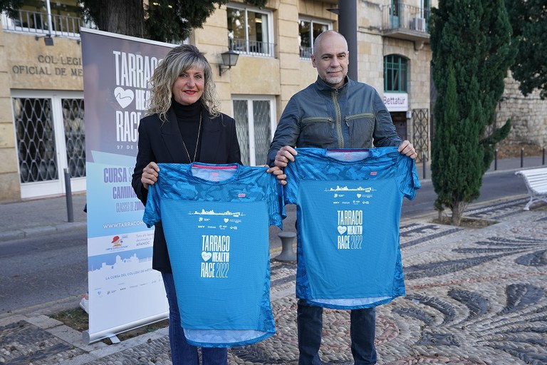A punt les samarretes per la Tarraco Health Race 