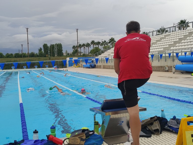 Arrenca la temporada de turisme esportiu a la piscina olímpica Sylvia Fontana