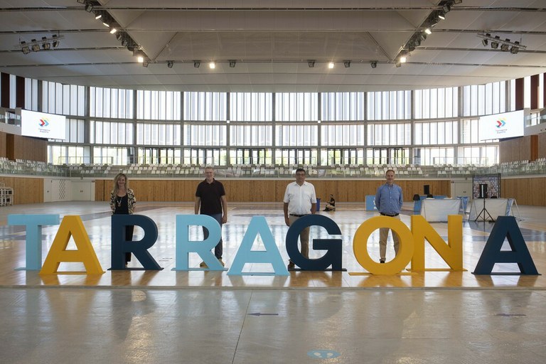 El Palau d'Esports Catalunya es prepara per acollir la 43a Lliga Catalana ACB AON